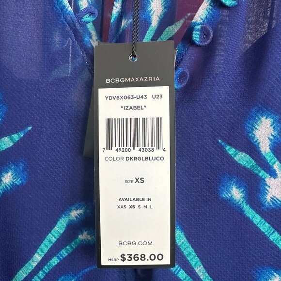 BCBGMAXAZRIA "Izabel" Kaftan Dress - NWT - Picture 4 of 4